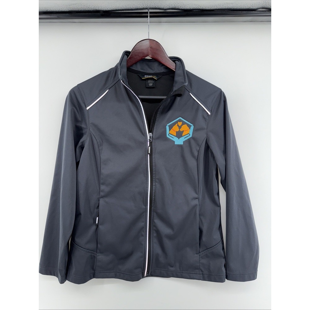 Core 365 Women's SMALL TechShell Jacket Unlined Windbreaker Lightweight‎